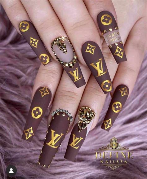 louis vuitton nail foils|louis vuitton nail art.